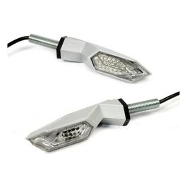 Coppia Frecce Led Blade Grigie Con Perno