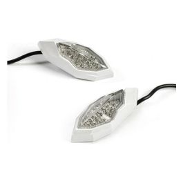 Coppia Frecce Led Blade Bianche Da Carena