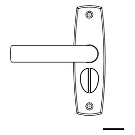 Coppia Maniglie Contemporary Sx per 38.130.02 Osculati