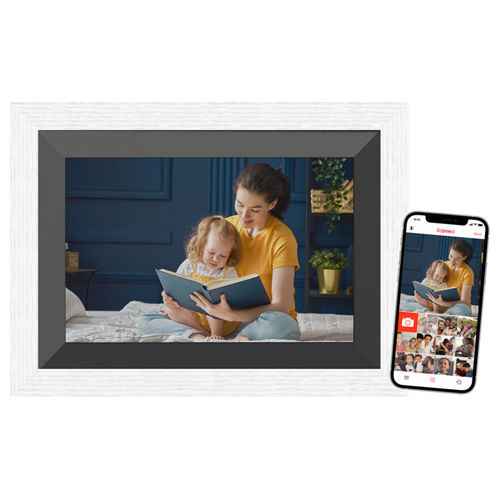 21264 DigiFrame 10B Cornice per Foto Digitali 25,6 cm (10.1") Touch Screen Wi-Fi 32 GB IPS colore Bianco