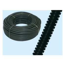 Corrugato Nero C/Tirafilo D.25 Rt.25 Mt.