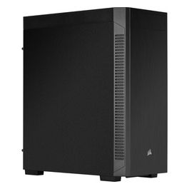 110Q Case Mid-Tower Silenzioso ATX, Design Minimalista, Opzioni di Archiviazione Flessibili, Filtri Antipolvere Rimovibili, Ventola da 120 mm Inclusa, Senza Finestre, Nero