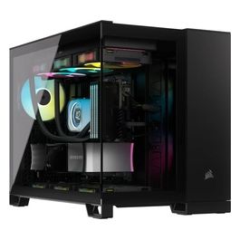 Corsair 2500D Airflow Black Micro-ATX Vetro Temperato No-Power minITX/mATX