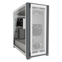 5000D AirFlow Middle Tower Vetro Temperato No Power minITX/mATX/ATX Bianco