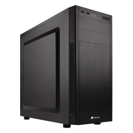 Corsair Carbide CC-9011077-WW Case per PC Mid Tower ATX, Nero, Insonorizzato Silent Edition, 100R, Senza Finestra