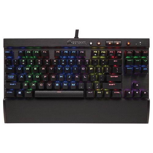 Corsair Gaming K65 RGB RAPIDFIRE Mechanical Keyboard, Cherry MX Speed RGB Layout ITA
