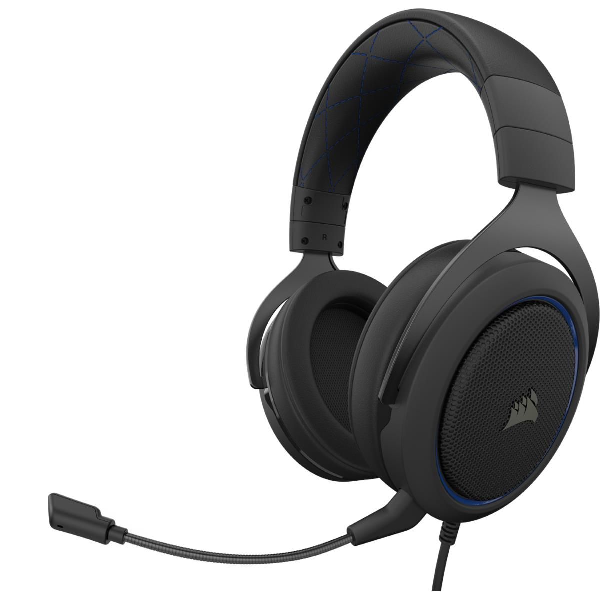 KGC Shop Mediarange Cuffie da Gaming a cavo audio surround 5.1,  retroilluminazione LED rosso - MRGS300