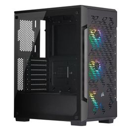 Corsair iCUE 220T RGB Airflow Smart Case Gaming Mid-Tower ATX con Paratia in Vetro Temprato con Finestra iCUE 220T RGB Nero