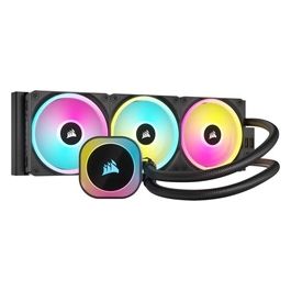 Corsair iCUE Link H150i RGB Dissipatore a Liquido per CPU - AIO da 360 mm - Ventole RGB QX120 - Compatibile con Intel LGA 1700 AMD AM5 - Hub di Sistema iCUE Link Incluso - Nero