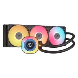 iCUE Link Titan 360 RX RGB LCD CPU Liquid Cooler Intel 1851/1700 AMD AM5/AM4