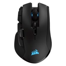 Ironclaw Wireless RGB Ricaricabile Mouse Gaming Ottico con Tecnologia Slipstream, Wireless, 18000 DPI Sensore, Retroilluminazione LED RGB, Nero