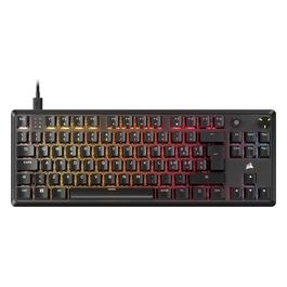 K70 CORE TKL RGB Tastiera da Gioco Meccanica Tenkeyless - Interruttori Lineari MLX Red v2  Nero