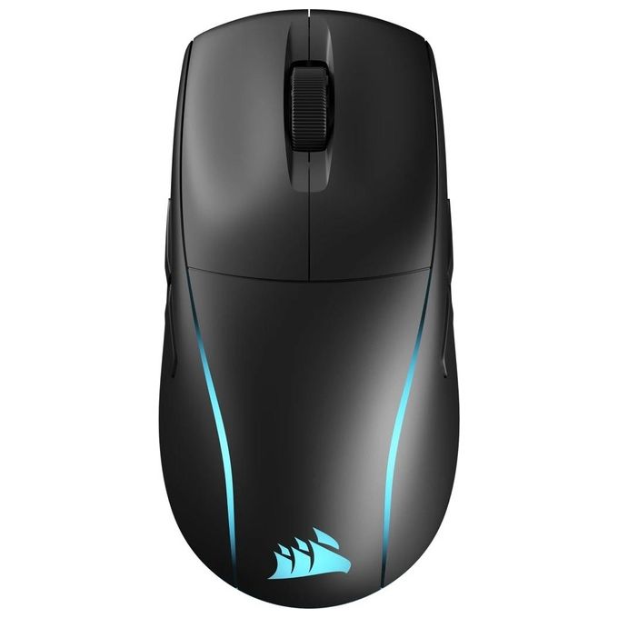 Corsair M75 WIRELESS RGB Mouse da Gioco FPS Leggero – 26.000 DPI – Pulsanti Laterali Intercambiabili – Compatibile con iCUE – PC – Nero
