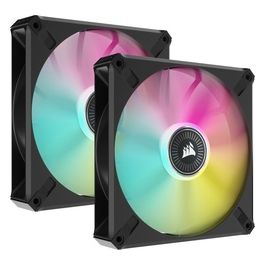 ML ELITE Series ML140 RGB ELITE 140mm Magnetic Levitation RGB Fan with AirGuide Dual Pack with Lighting Node CORE