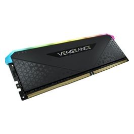 Vengeance RGB RS 16GB (1 x 16 GB) DDR4 3200MHz C16 Memoria per Desktop (Illuminazione RGB Dinamica Tempi di Risposta Stretti Compatibile con Intel & AMD 300/400/500 Series) Nero
