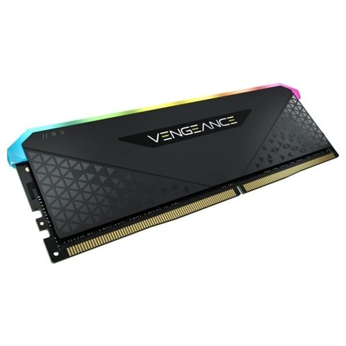 Corsair Vengeance RGB RS 16GB (1 x 16 GB) DDR4 3200MHz C16 Memoria per Desktop (Illuminazione RGB Dinamica Tempi di Risposta Stretti Compatibile con Intel & AMD 300/400/500 Series) Nero
