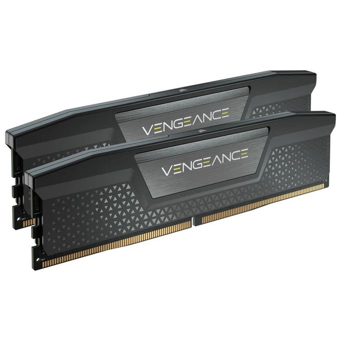 CORSAIR VENGEANCE DDR5 RAM 32GB (2x16GB) 6000MHz CL30 Intel XMP Compatibile iCUE Memoria per Computer - Nero (CMK32GX5M2B6000C30)
