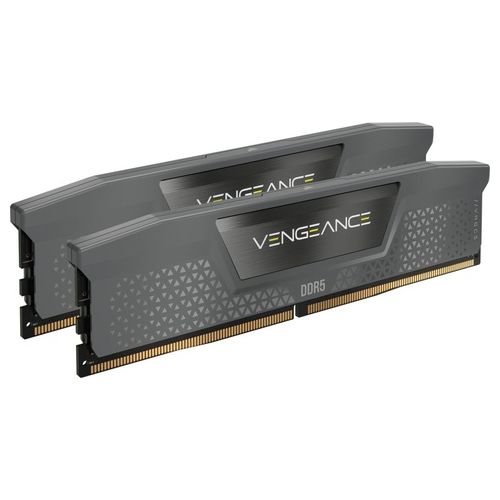 Corsair VENGEANCE DDR5 RAM 64GB (2x32GB) 6000MHz CL40 AMD EXPO Compatibile iCUE Memoria per Computer - Grigio (CMK64GX5M2B6000Z40)