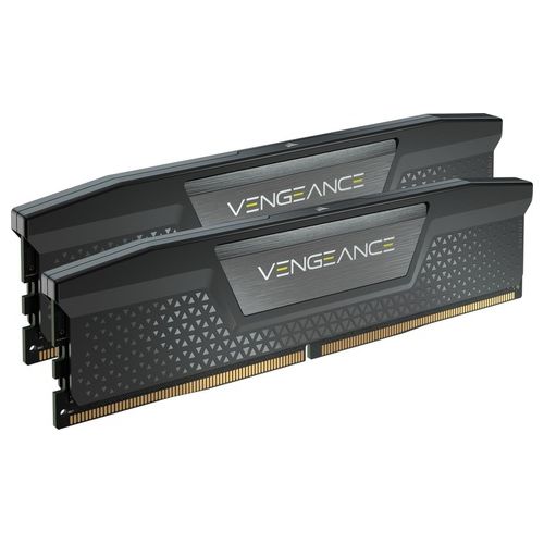 Corsair VENGEANCE DDR5 RAM 32GB (2x16GB) 6000MHz CL36 Intel XMP Compatibile iCUE Memoria per Computer - Nero (CMK32GX5M2E6000C36)