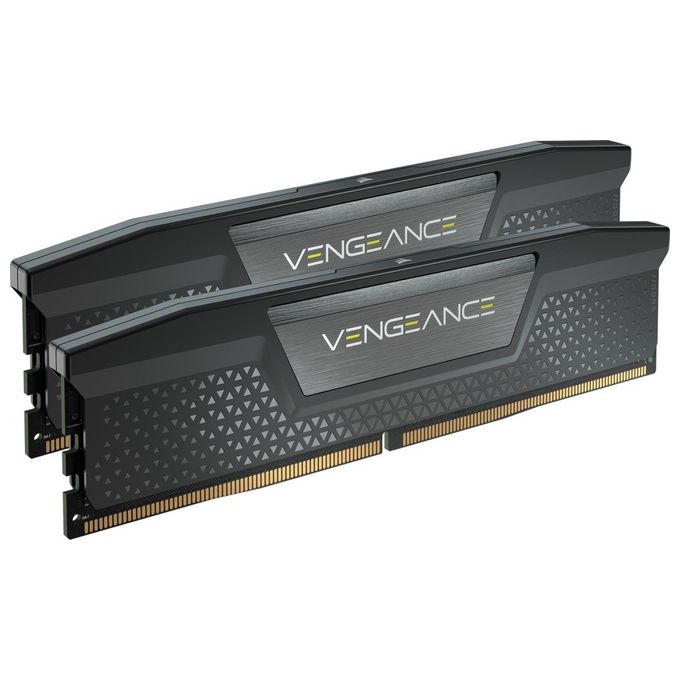 Corsair VENGEANCE DDR5 RAM 64GB (2x32GB) 5600MHz CL40 Intel XMP Compatibile iCUE Memoria per Computer - Nero (CMK64GX5M2B5600C40)