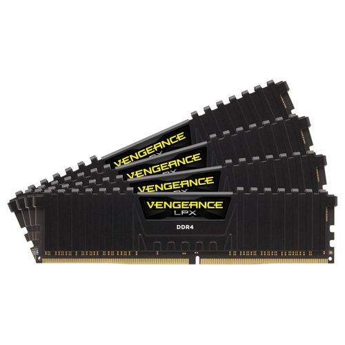 Corsair Vengeance LPX 128 GB (4 x 32GB) DDR4 3200MHz C16 Memorie per Desktop - Nero