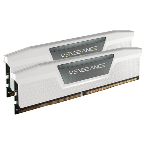 Corsair VENGEANCE RGB DDR5 RAM 32GB (2x16GB) 5600MHz CL40 Intel XMP Memoria per Computer Compatibile iCUE - Bianco (CMH32GX5M2B5600C40W)