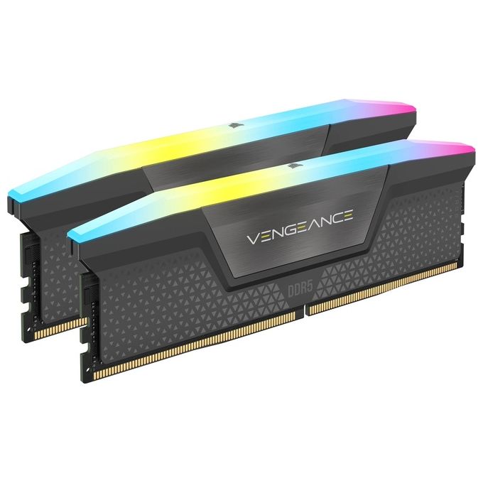 Corsair Vengeance RGB Memoria Ram 32Gb Kit 2x16Gb DDR5 6000MHz CL36