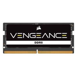 VENGEANCE SODIMM DDR5 RAM 64GB (2x32GB) 4800MHz CL40 Intel XMP Compatibile iCUE Memoria per Computer - Nero (CMSX64GX5M2A4800C40)
