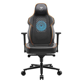 NxSys Aero Sedia da Gaming Universale Schienale Rete RGB 160kg USB