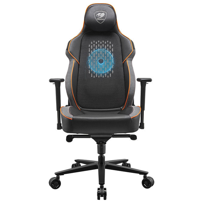 Image of COUGAR Gaming NxSys Aero Sedia da Gaming Universale Schienale Rete RGB 160kg USB
