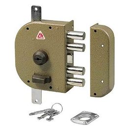 3250 C Serratura da Applicare con Scrocco Entrata Destra 60mm