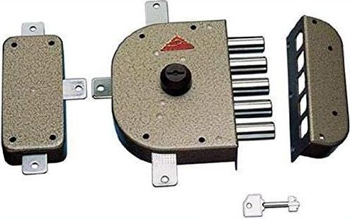 Cr Serrature 3300 P Serratura da Applicare Senza Scrocco Entrata Sinistra 60mm
