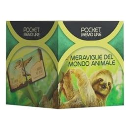 Pocket Memo Line Meraviglie del Mondo Animale