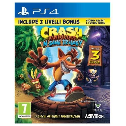Crash Bandicoot N.Sane Trilogy + 2 Livelli Bonus PS4 PlayStation 4