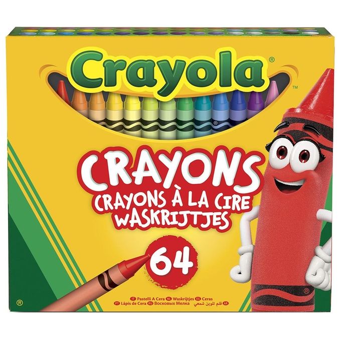 Crayola 64 Pastelli a Cera