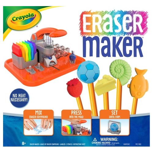 Crayola Eraser Maker Laboratorio Gommine