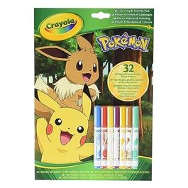 Crayola Gioco Creativo Pokemon Album Attivita' e Coloring