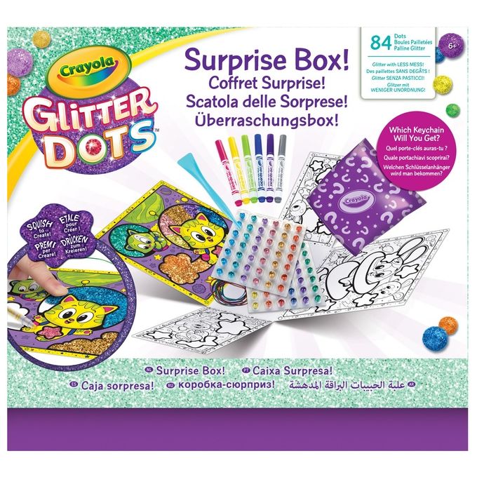 Crayola Glitter Dots Scatole Sorprese