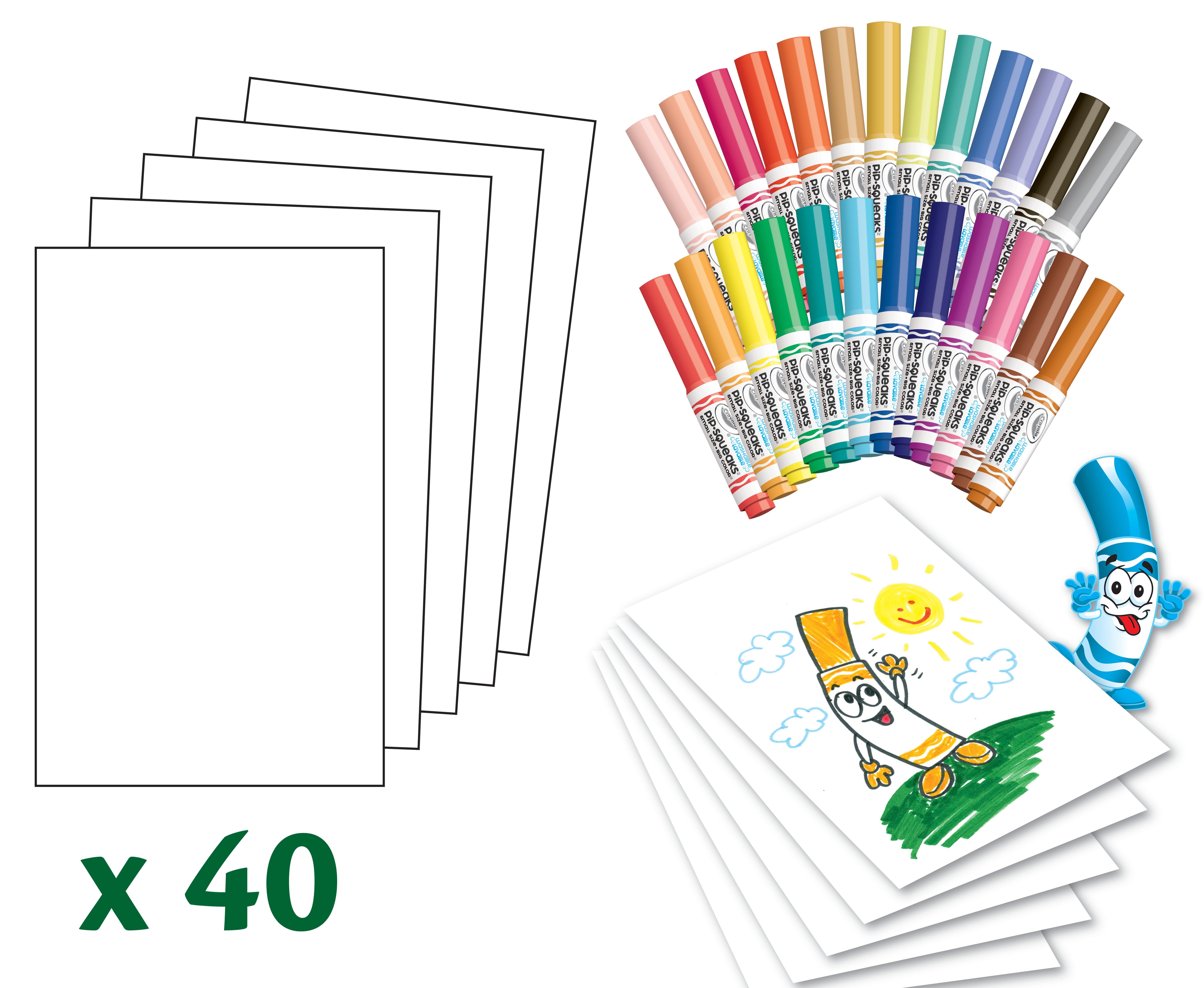 8 Pennarelli Lavabili Crayola per bambini