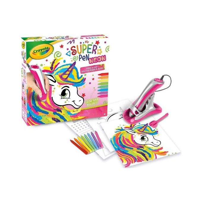 Crayola Super Pen Unicorno Neon