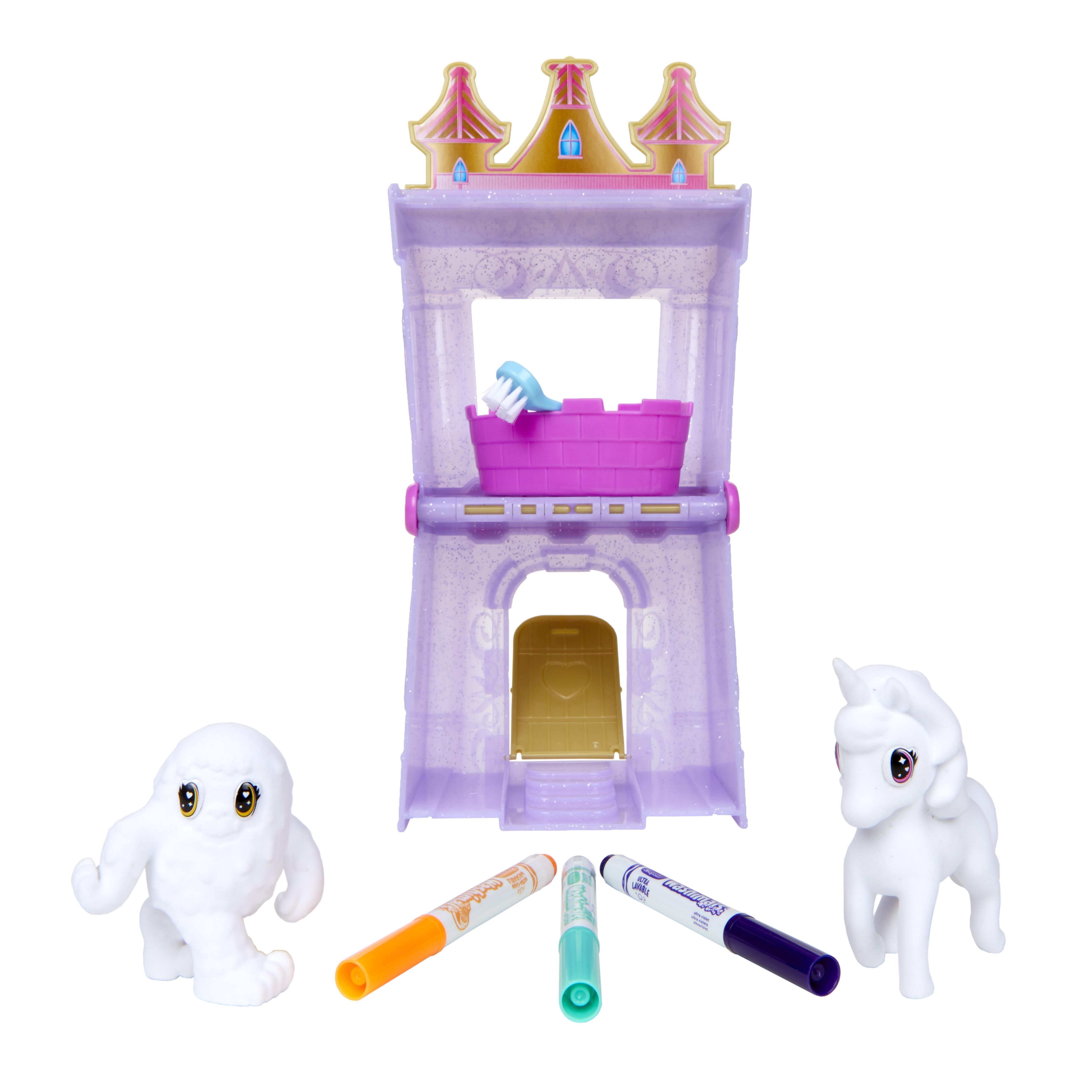 Crayola Washimals Peculiar Pets Set Attivita' Castello per