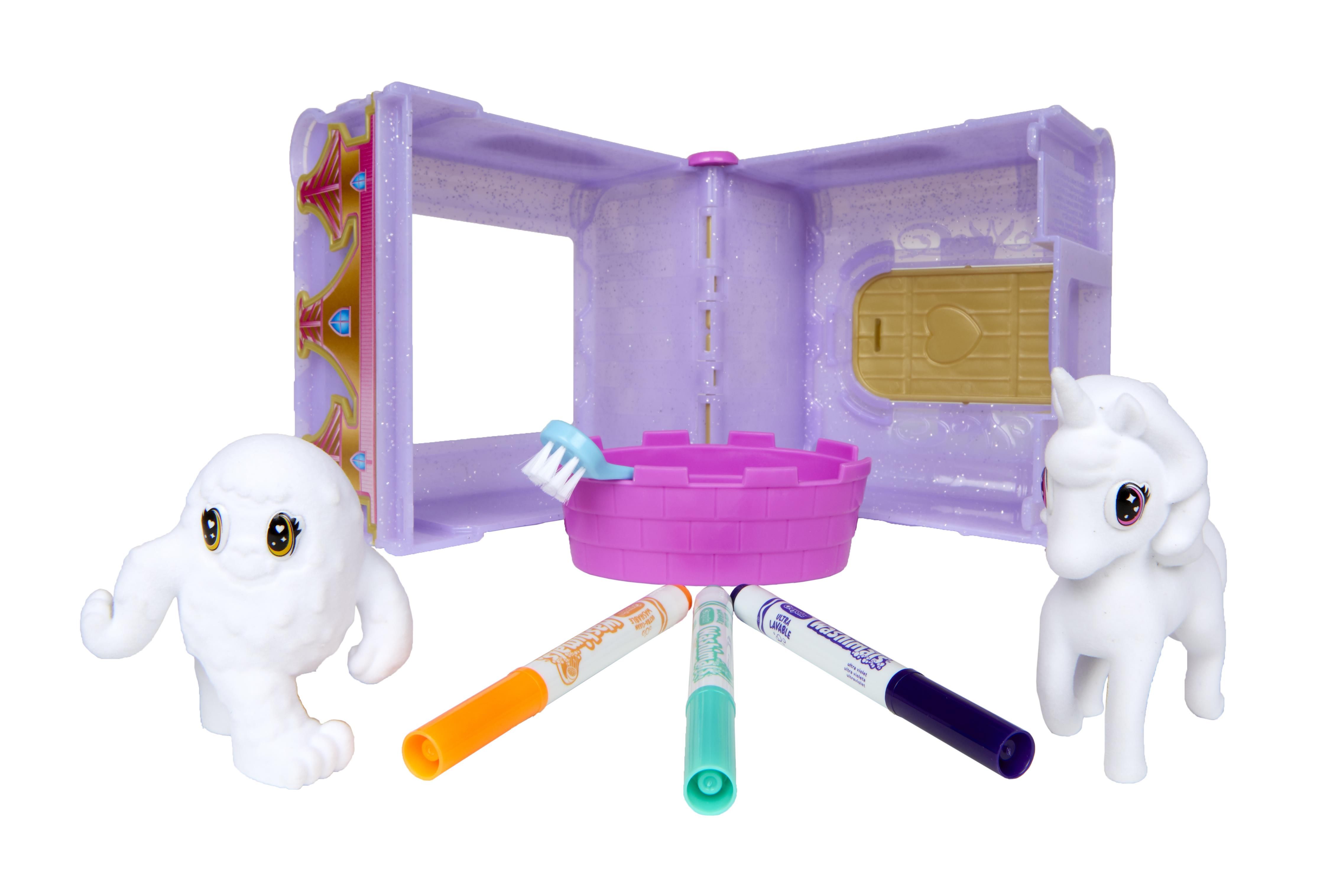 Crayola Washimals Peculiar Pets Set Attivita' Castello per