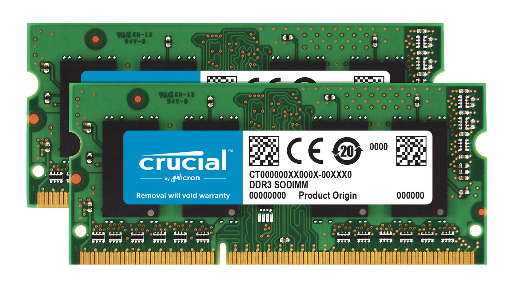 Crucial 8GB PC3-12800 Kit