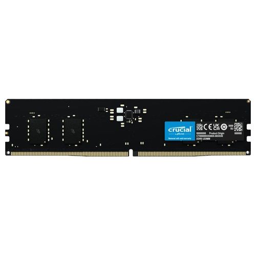 Crucial RAM CT8G48C40U5 Memoria Desktop 8Gb DDR5 4800MHz CL40