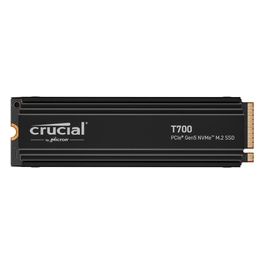 Crucial T700 con Heatsink 4Tb PCIe Gen5 NVMe M.2 Ssd