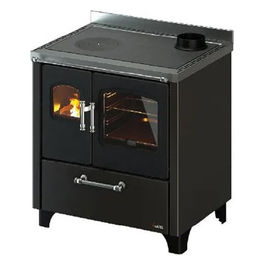Cucina a Legna 7.5 kW Forno Nero