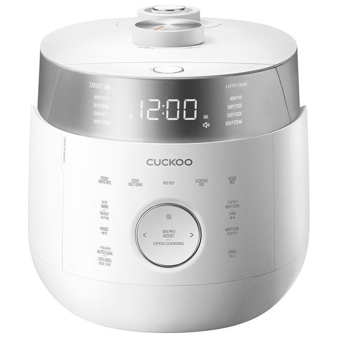 Image of Cuckoo Cuociriso CRP-LHTR1009F Capacita' 1.8 litri Colore Bianco Argento