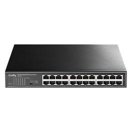 GS1024 Switch Gigabit Ethernet 24 porte Rack Mountable Nero per Rete LAN
