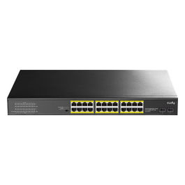 GS1028PS2 Switch di Rete 24 Porte Gigabit PoE+ 2 SFP 300W Rack Montabile