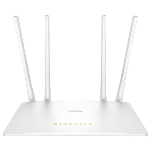 WR1200 Router Wireless Dual-band AC1200 867Mbps 4 Porte LAN Bianco Wi-Fi